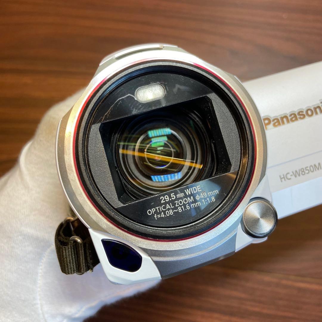 Panasonic HC-W850M ビデオカメラ ほぼ新品 4291