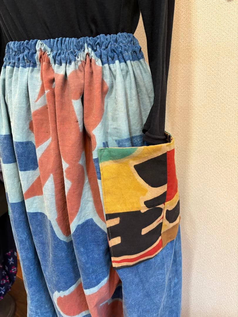 ビンテージ大漁旗　サルエルパンツと残り生地 ベティさま専用です。