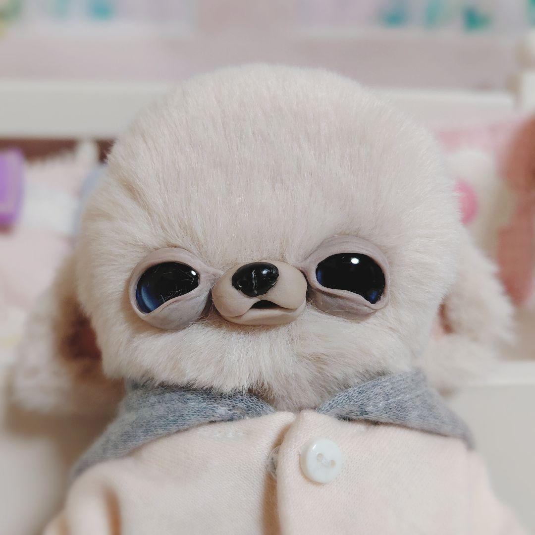 チワボボちゃん にっこり☺ アートドール ぬいぐるみ チワボボちゃん