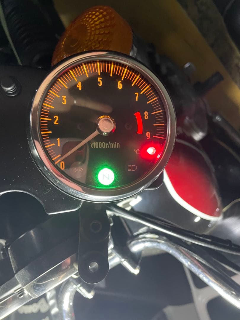 w650 純正メーター38675km