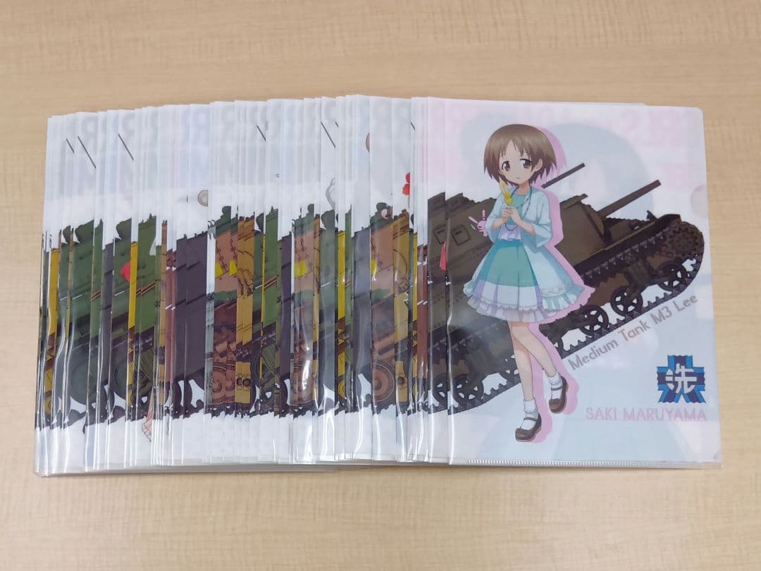 ❶一番くじ ガールズ＆パンツァー 戦車道大作戦！ クリアファイルセット 62枚 ➀一番くじ ガールズ＆パンツァー 戦車道大作戦！ クリアファイル