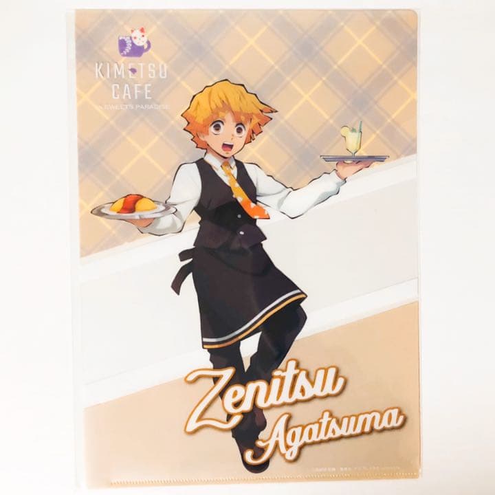 新品☆鬼滅の刃☆スイパラ【我妻善逸】等身柄☆クリアファイル - メルカリ