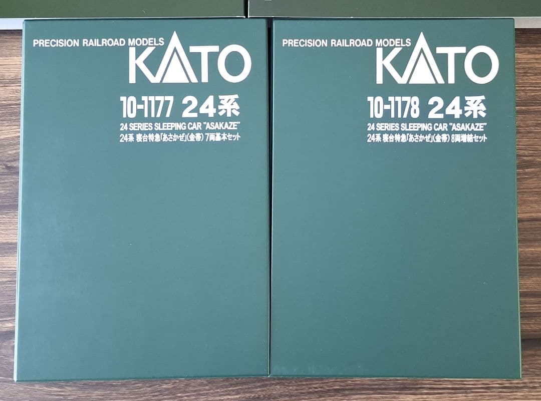 KATO Nゲージ 24系 寝台特急あさかぜ金帯7両基本+8両増結