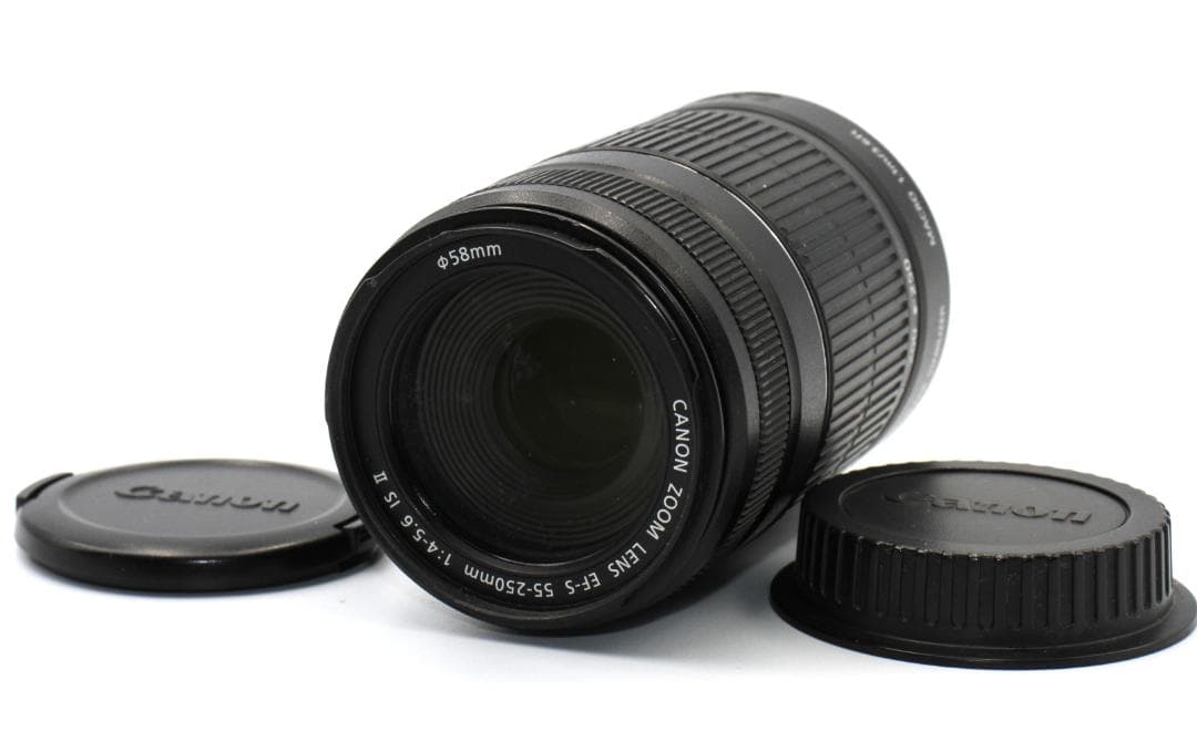 美品Canon EF-S 55-250mm F4-5.6 ISⅡ