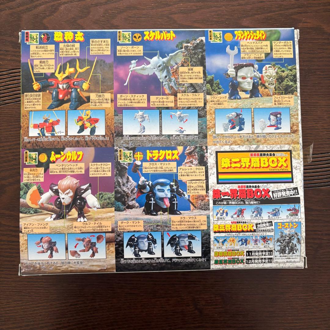 魔神英雄伝ワタル 魔神大集合 復刻版 フルBOXセット 8箱 プラモ