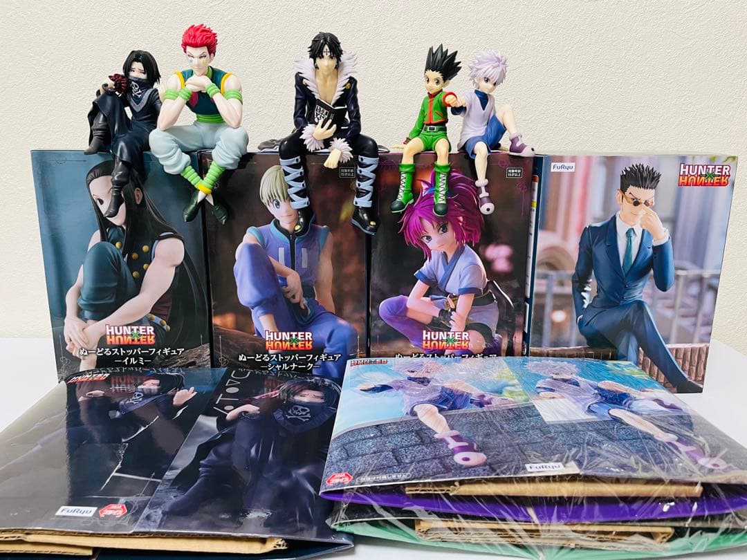 HUNTER×HUNTER ぬーどるストッパーフィギュア 9セット フェイタン等