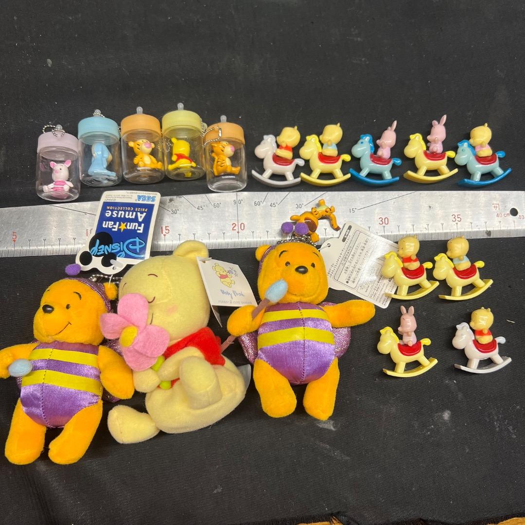 〇※後左1238 プーさん フィギュア キーホルダー など大量まとめ200個以上