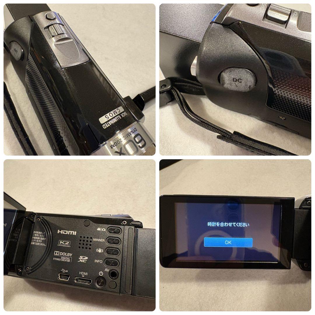 JVC ケンウッドEverio GZ-E108-B ハードディスク ビデオカメラ