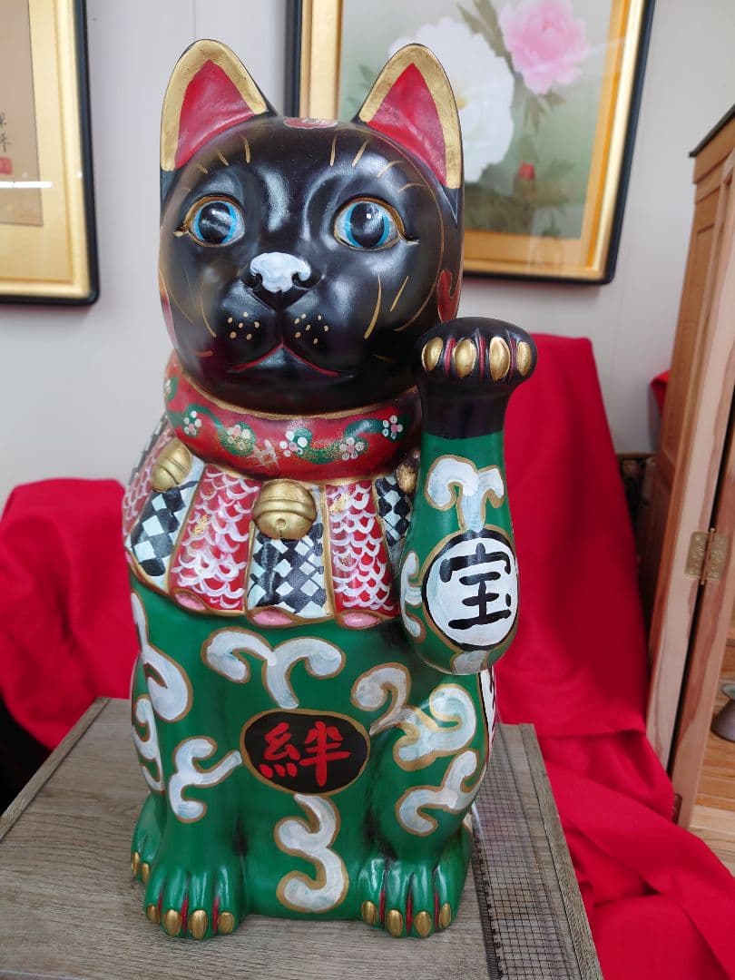 瀬戸焼特大招き猫
