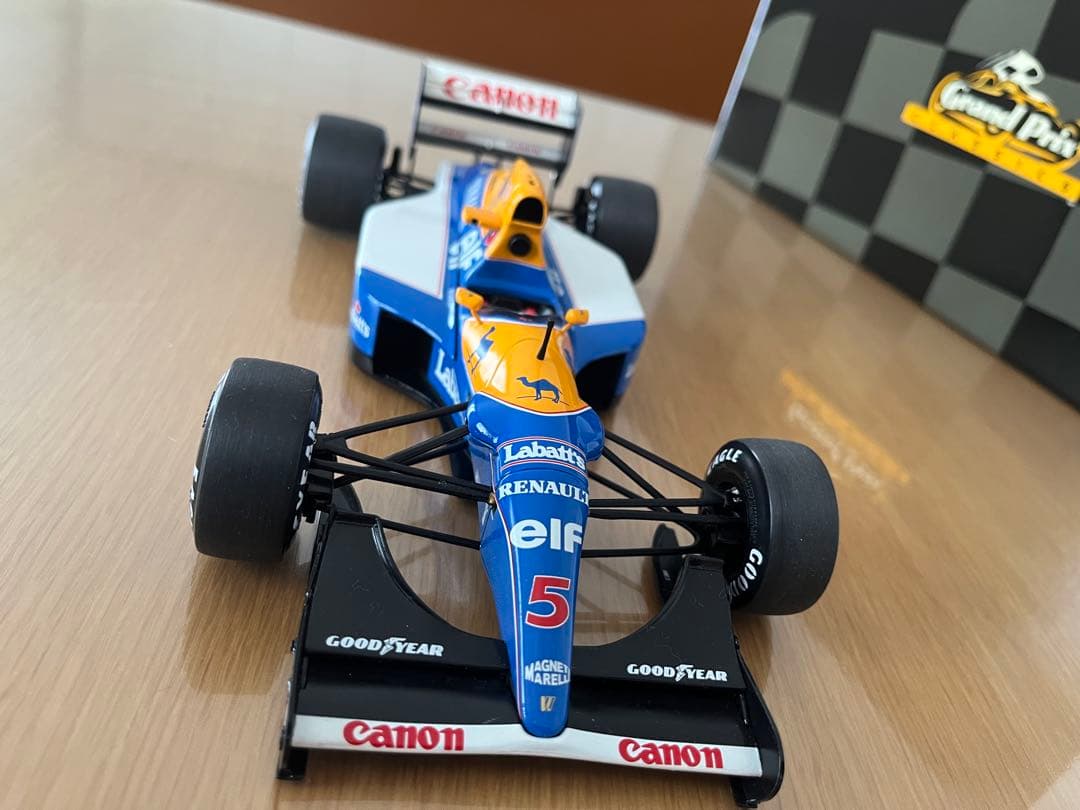 EXOTO 1/18 ウィリアムズ ルノー FW14B #5マンセル