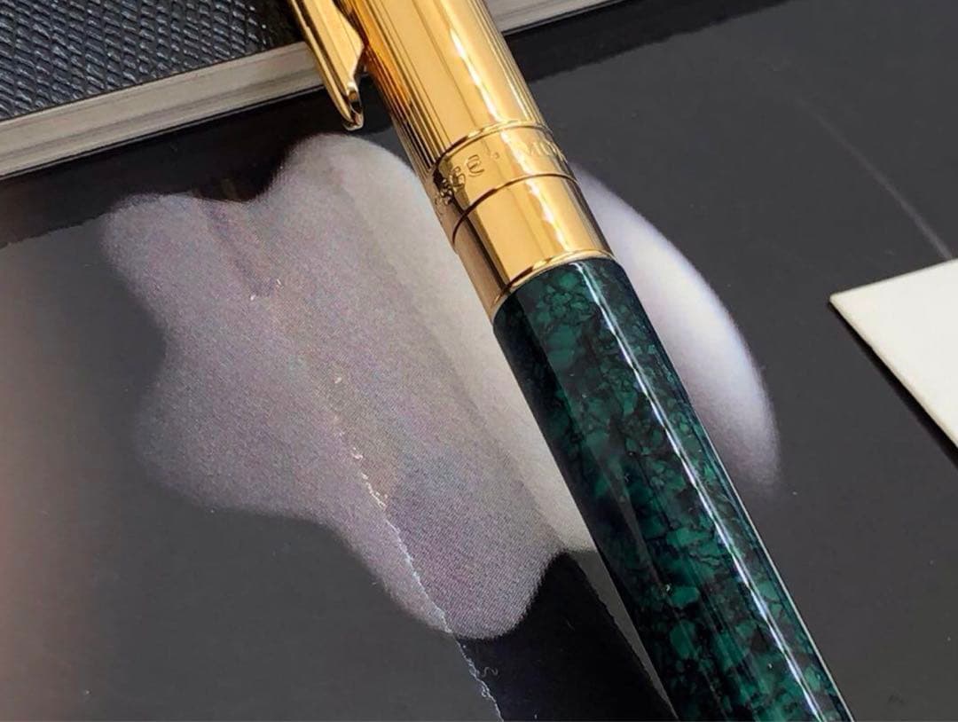 ⭐️幸運へ導くグリーン瑪瑙⭐️モンブラン・ノブレス・ドゥエ