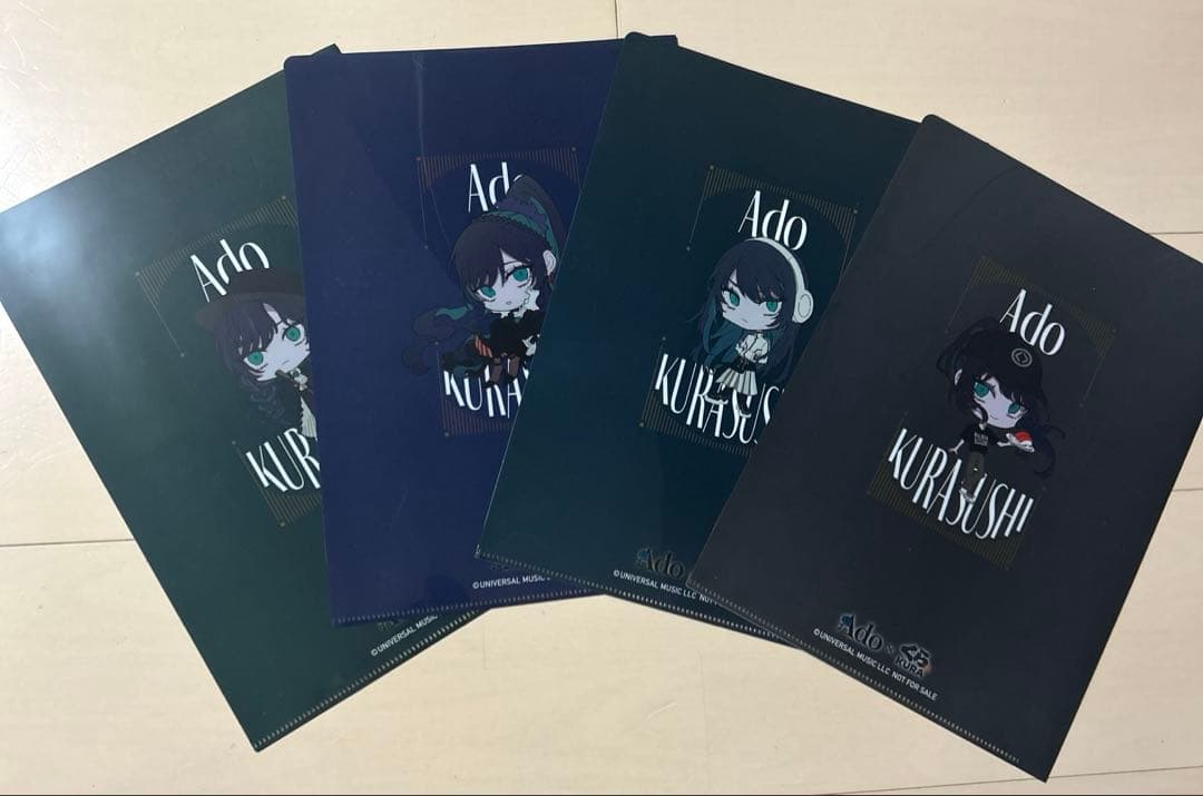 くら寿司 Adoクリアファイル マグネット アクリルチャーム ポスター 缶