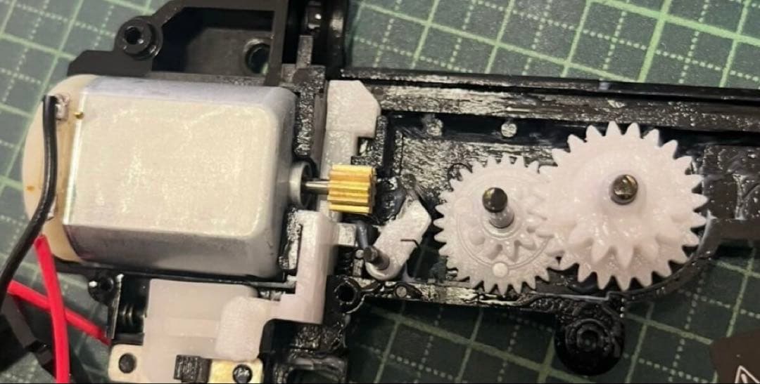 未使用　東京マルイ カスタム品　タボール21・コンパクト　高耐久　金属ピニオン