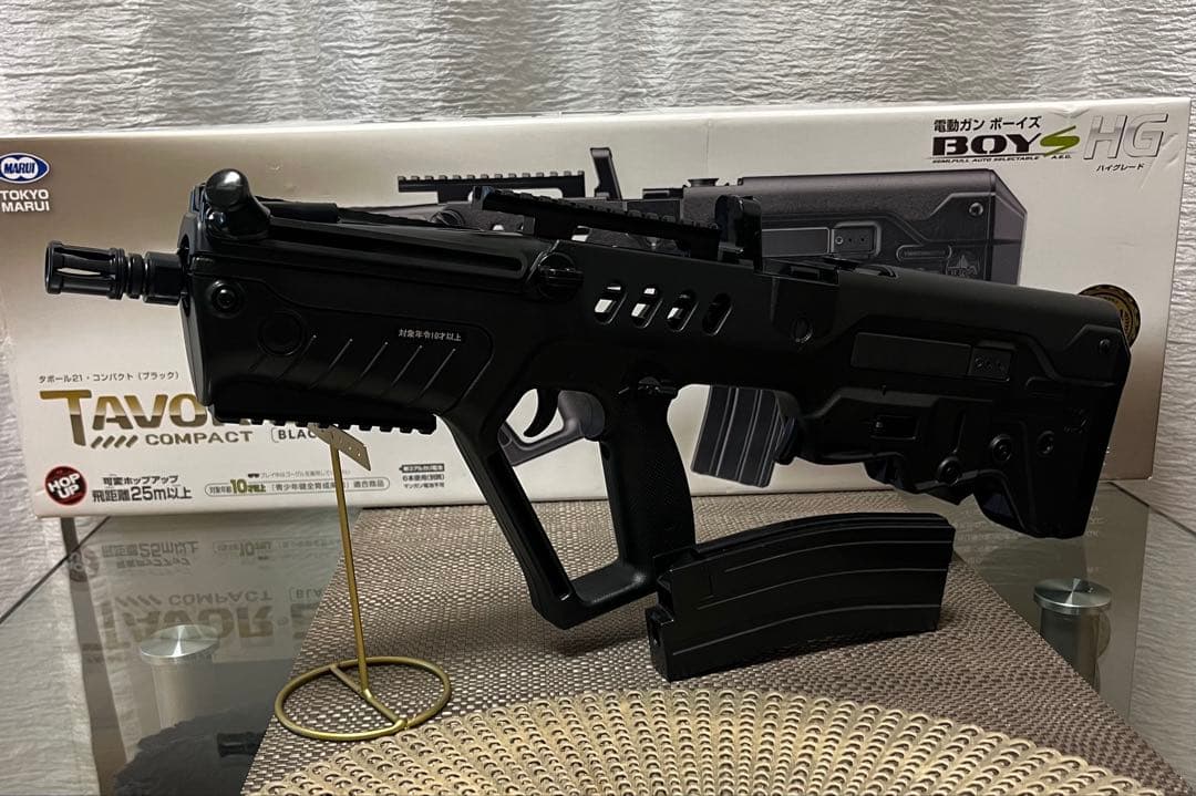 未使用　東京マルイ カスタム品　タボール21・コンパクト　高耐久　金属ピニオン