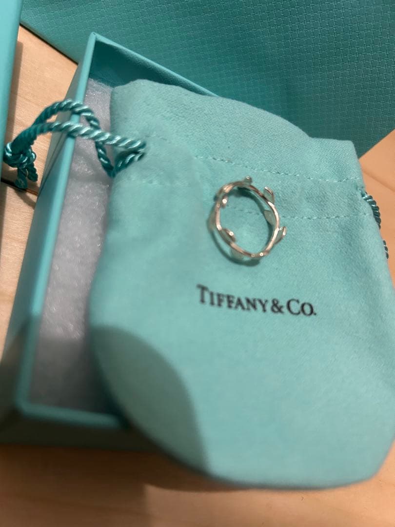 ピ*ナ様 ティファニー リング オリーブ リーフ 925
