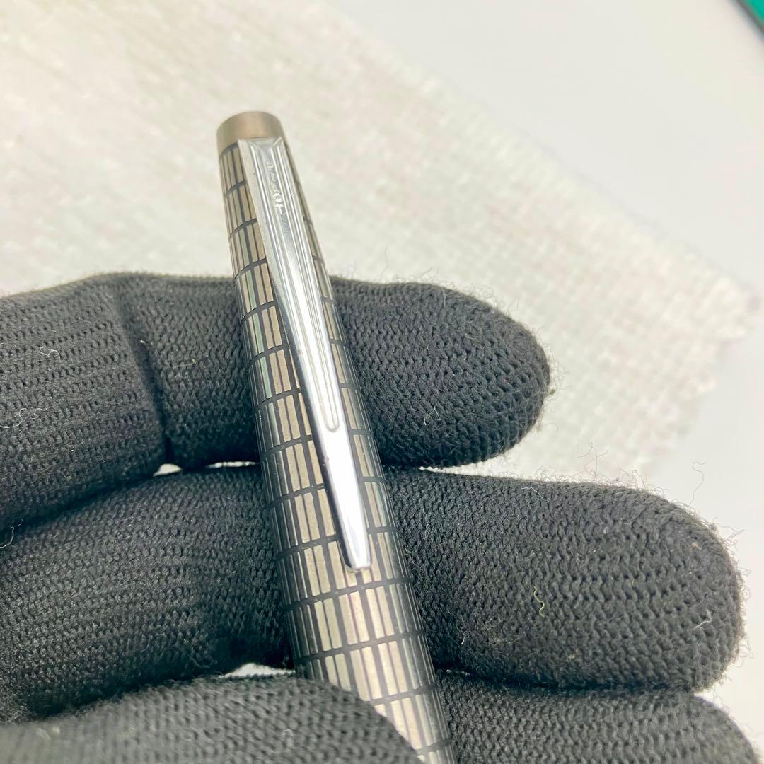 PILOT パイロット 万年筆 Elite エリート 格子柄 18Kー750 F