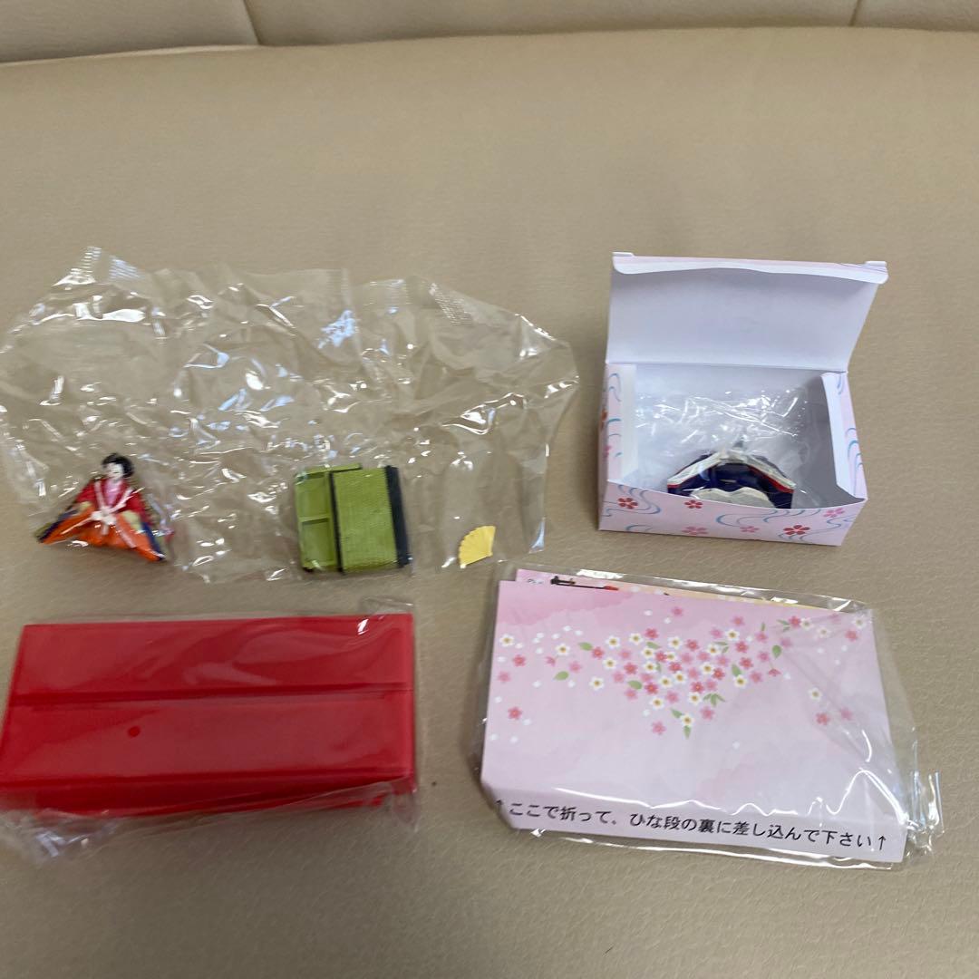 中袋未開封】リーメント ぷちサンプル 初期 お雛様飾り