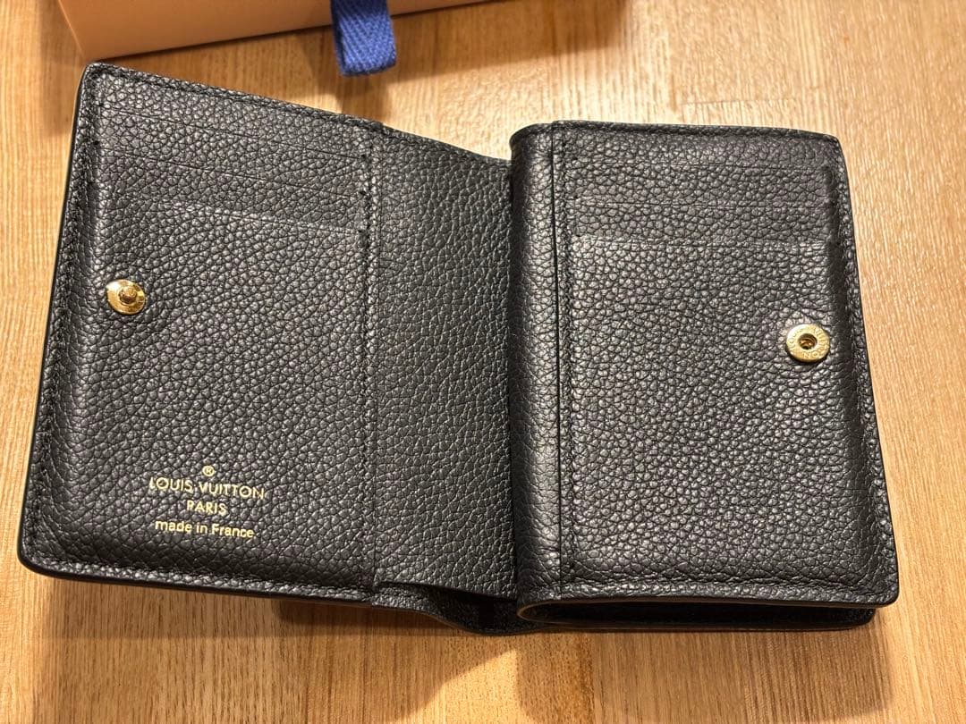 Louis Vuitton ミニ財布 M80151 ポルトフォイユ・クレア 黒