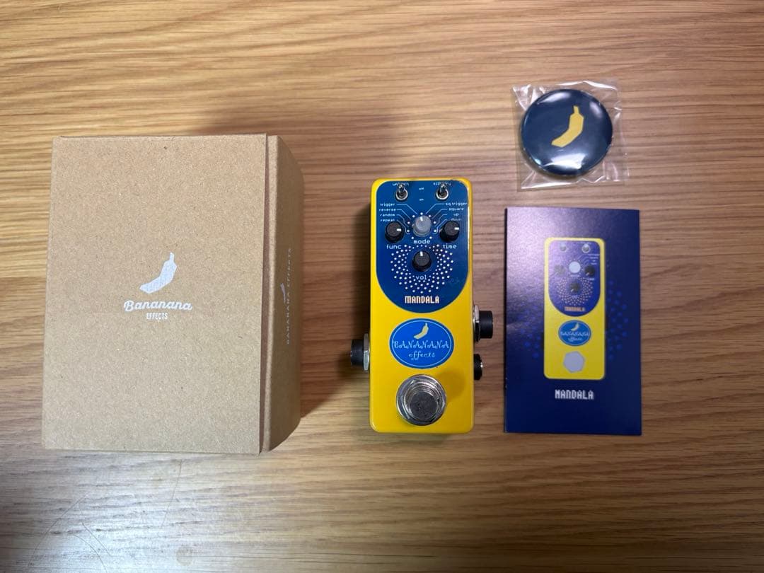 BANANANA EFFECTS MANDALA バナナエフェクツ マンダラ MANDALA GLITCH PEDAL