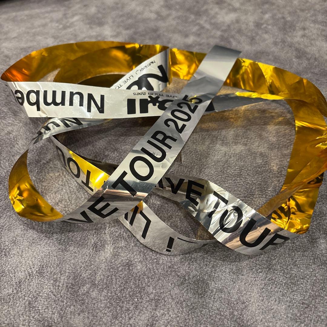 Number_i LIVE TOUR 2025 No.Ⅱ銀テープ - メルカリ