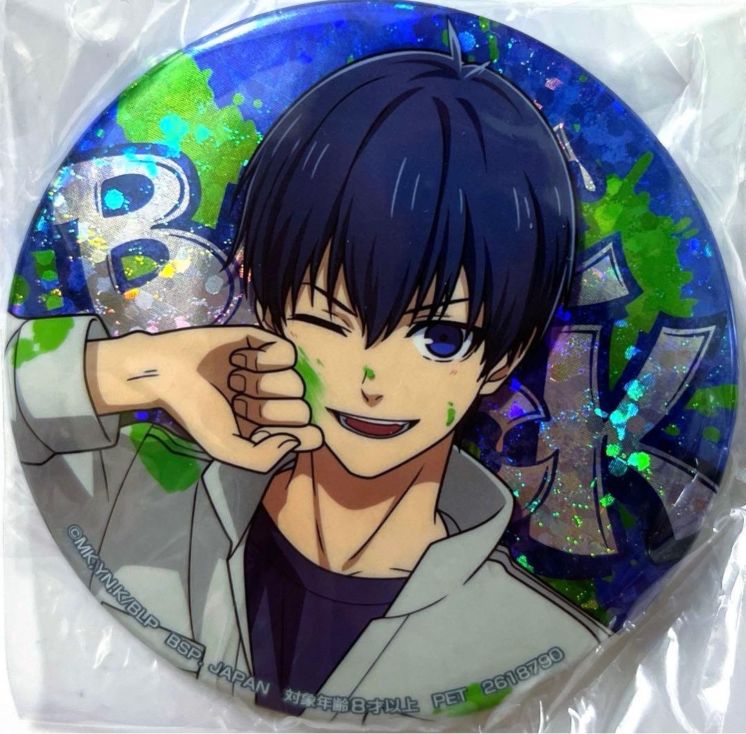 ブルーロック 潔 世一 GIGO 限定 プライズ ホログラム 缶バッジ