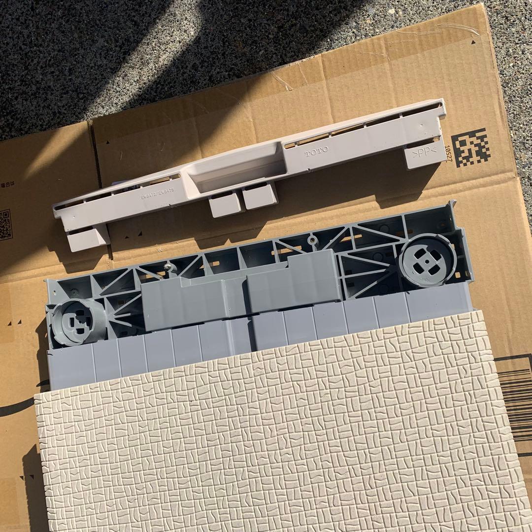 中古2枚 TOTO カラリ 床 すのこ マット お風呂 足場