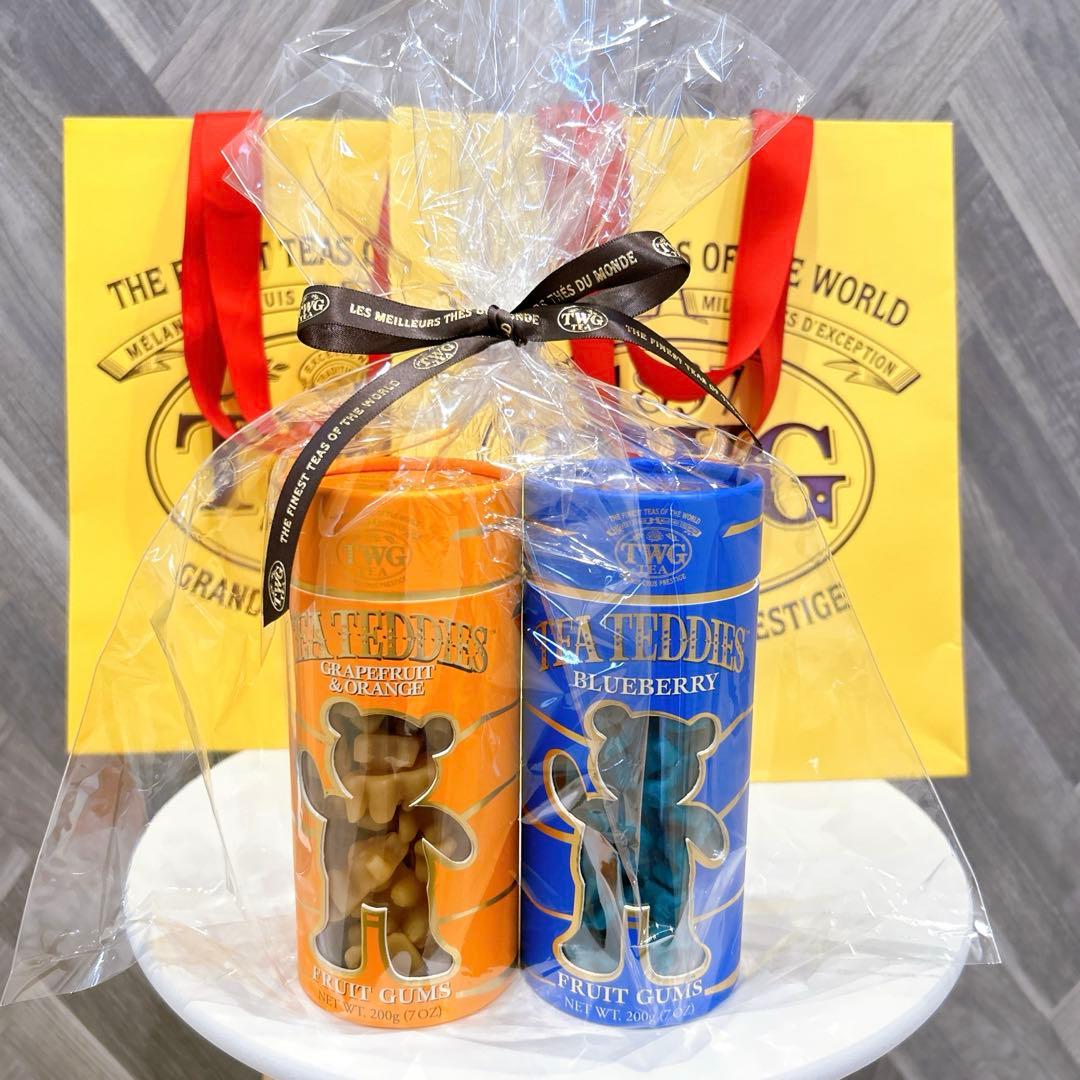 TWG Tea ティーテディ テディベア フルーツグミ 2個セット 食品