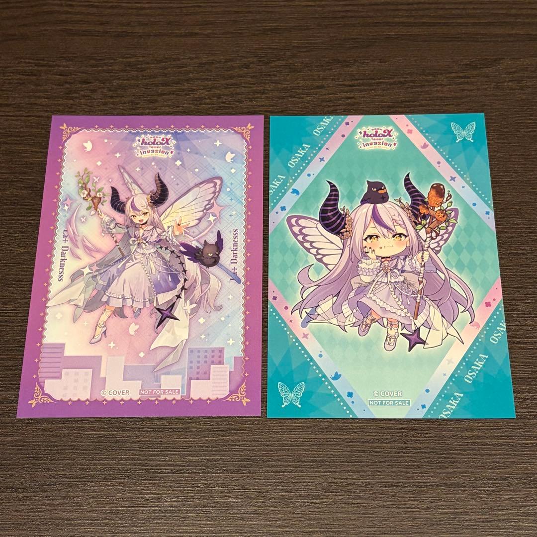 ラプラス・ダークネス ポストカード2種 大阪ver. holoX タワーコラボ