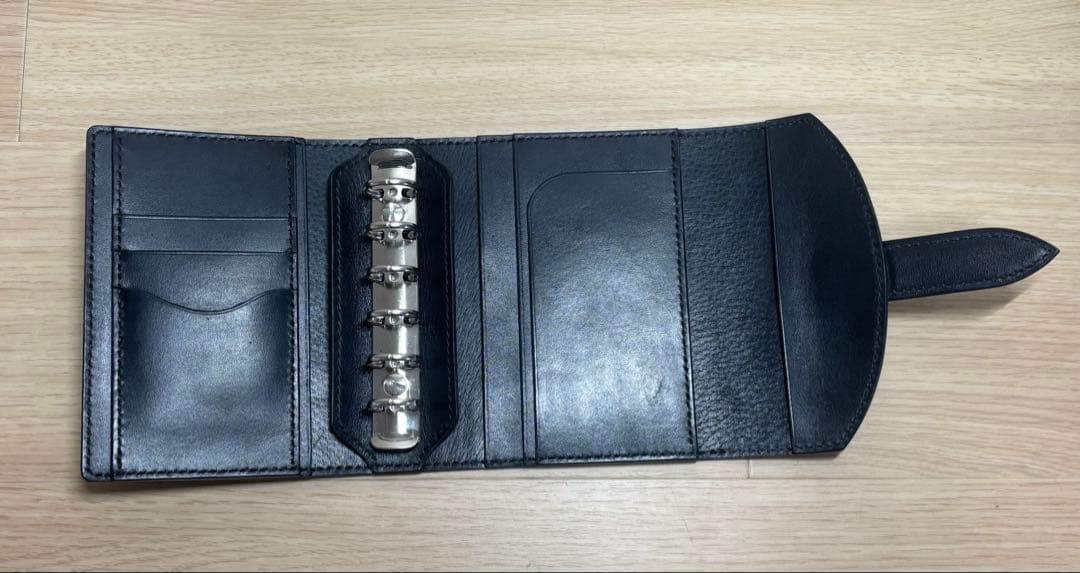 ひまわりページ 3つ折りタイプシステム手帳 ミニ6（20mmリング）