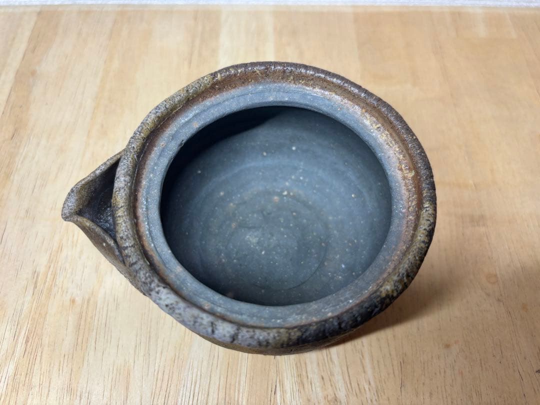 54.備前焼 宝瓶 登り窯 鶏 にわとり ニワトリ 手びねり 急須 54.備前焼