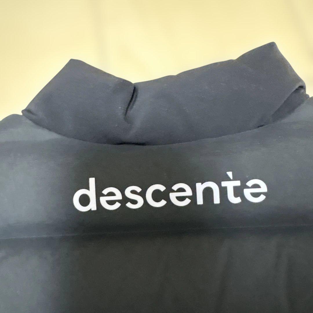descente レディース ゴルフ ダウンベスト S 黒
