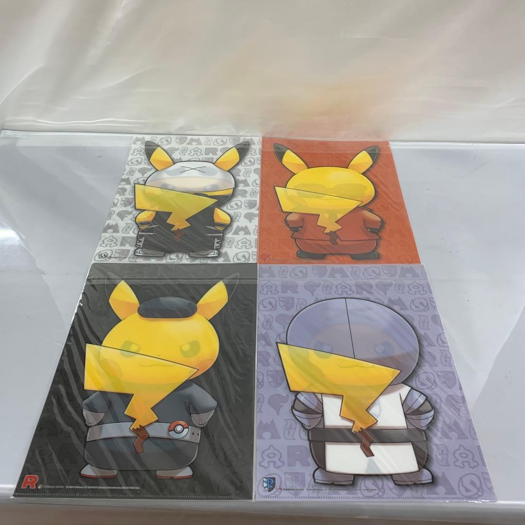 団員ごっこピカチュウ ケース入りクリアファイルセット A4 未開封