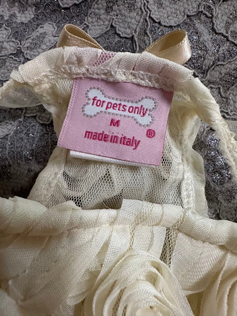 イタリアブランド for pets only 花びらのドレス - メルカリ