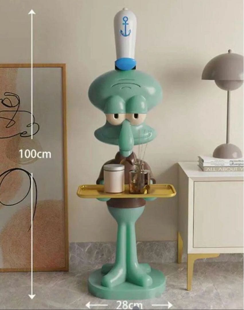 スポンジボブ イカルゴ 置き物 オブジェ