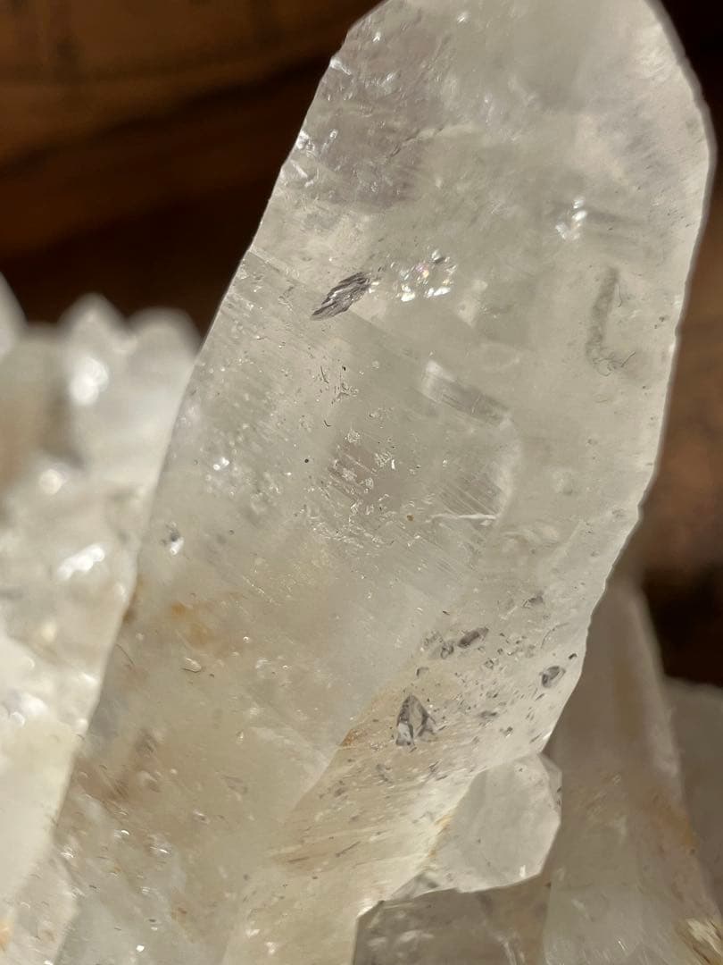 龍脈の精髄 宮崎県産水晶クラスター 龍脈と癒しの光※保護猫