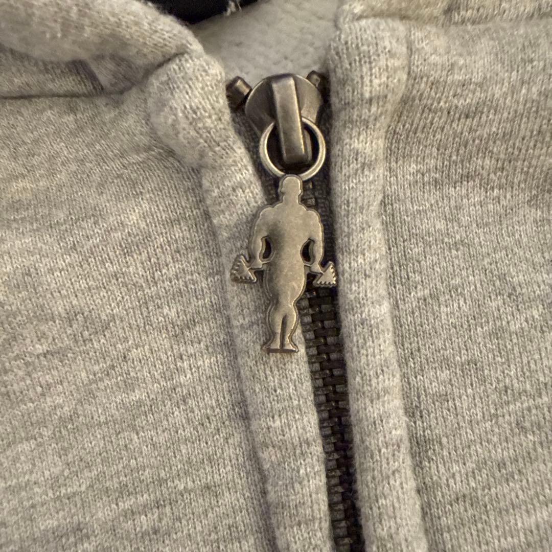 トップス  5162 GOLDS GYM THROWBACK ZIP-UPS