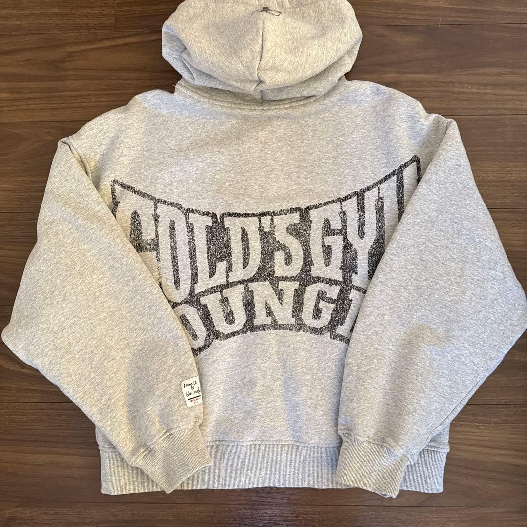 トップス  5162 GOLDS GYM THROWBACK ZIP-UPS