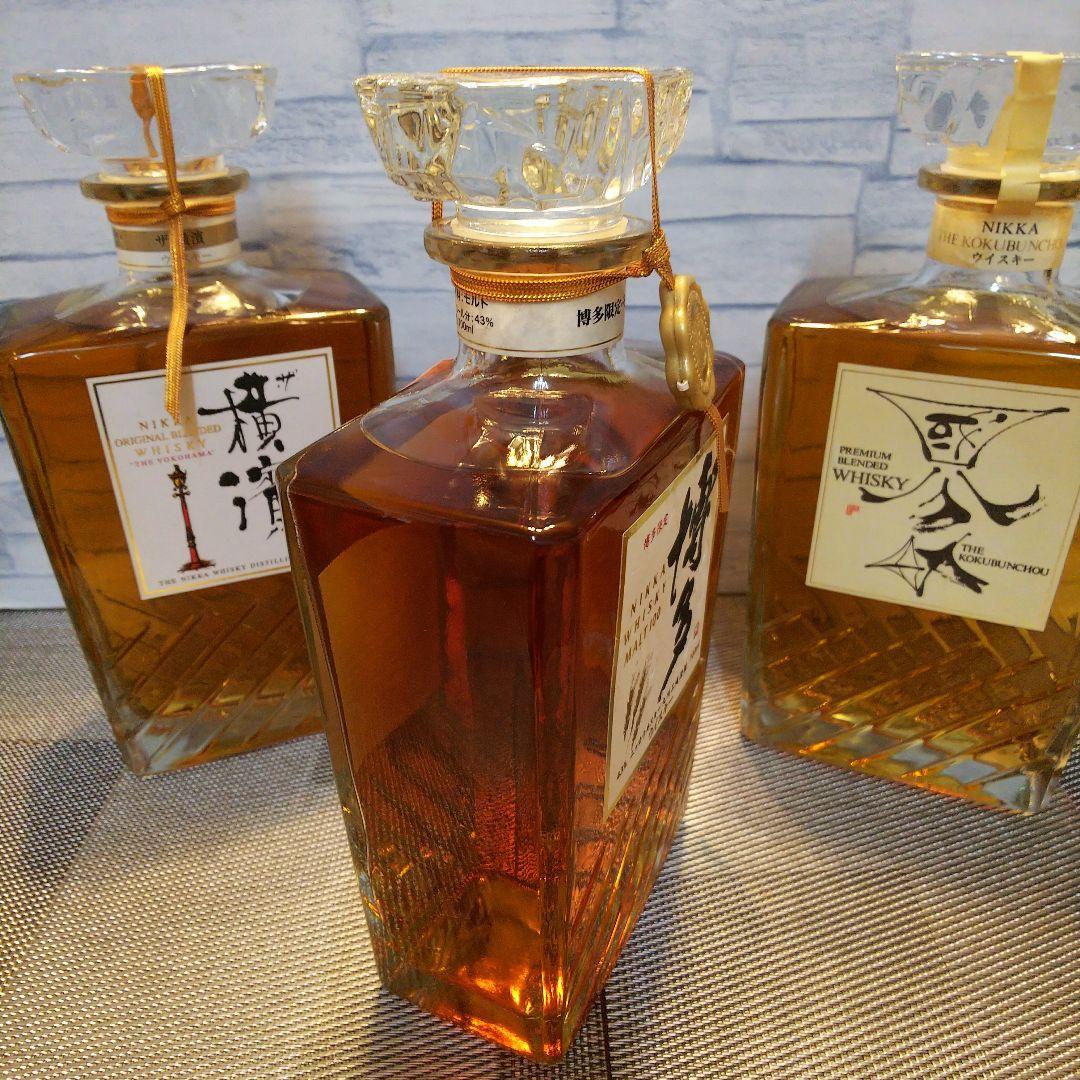 ☆ 3地域限定販売品 ニッカウヰスキー / 博多&横濱＆仙台国分町 - メルカリ