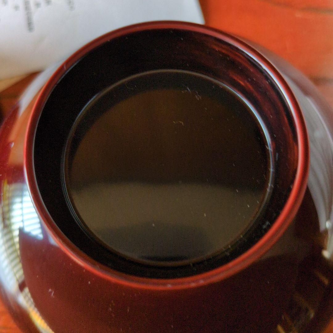 山岸厚 越前塗り 漆器 吸物椀 錦寿 5客セット 希少