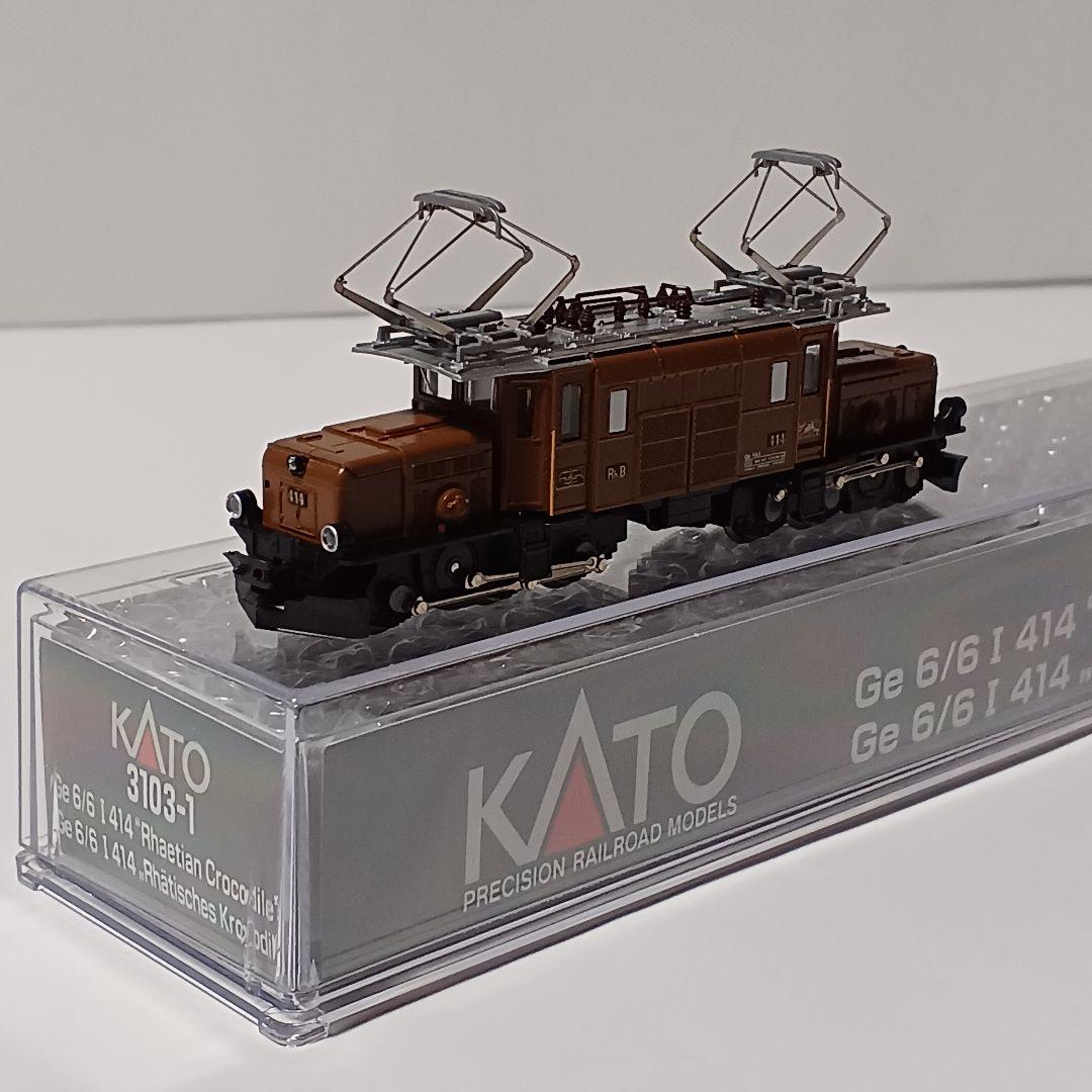 KATO アルプスの凸形機関車Ge6/6-I ＜レーティッシュ・クロコダイル＞