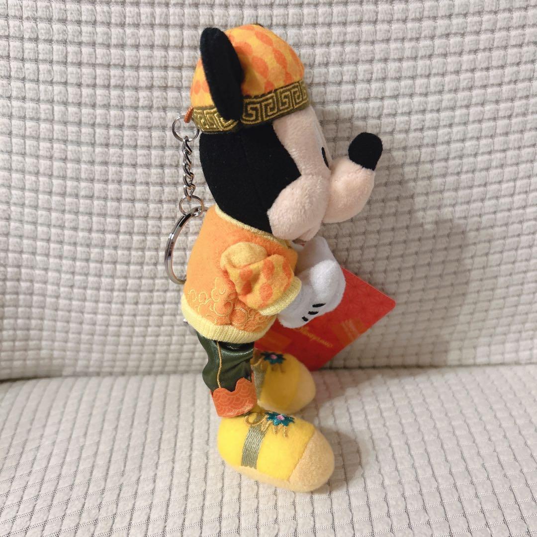 新品】香港ディズニー 春節 ミッキー ミニー ぬいぐるみ バッグ