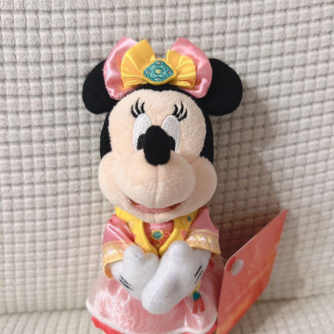 新品】香港ディズニー 春節 ミッキー ミニー ぬいぐるみ バッグ