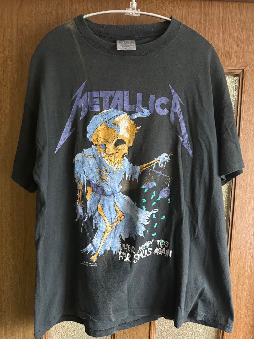 METALLICA Tシャツ 1989年製 初期 メタリカ ドリス ブロッカム製