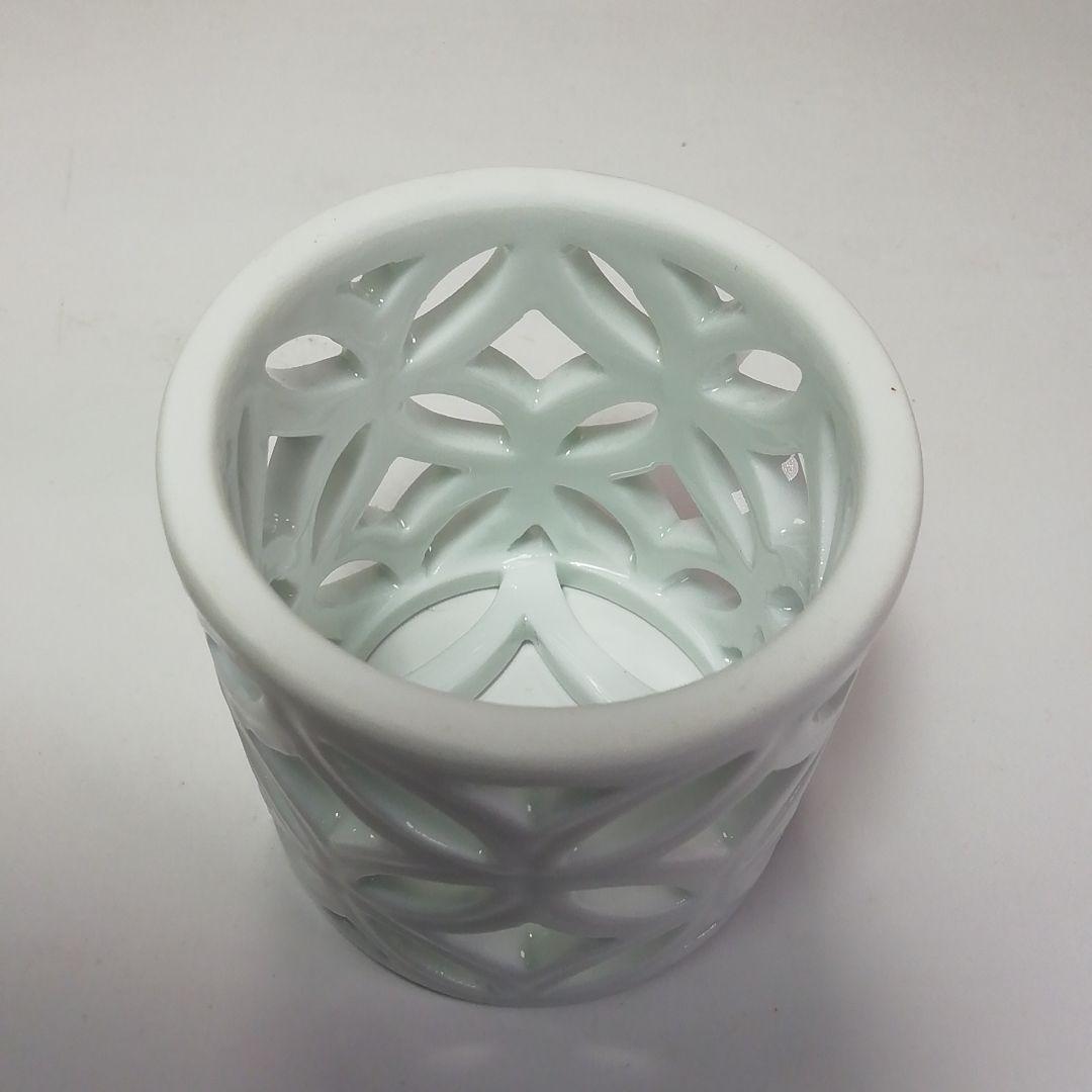 S551 皆具 『平戸焼』『白磁 七宝透 皆具』『十三代 横石嘉助