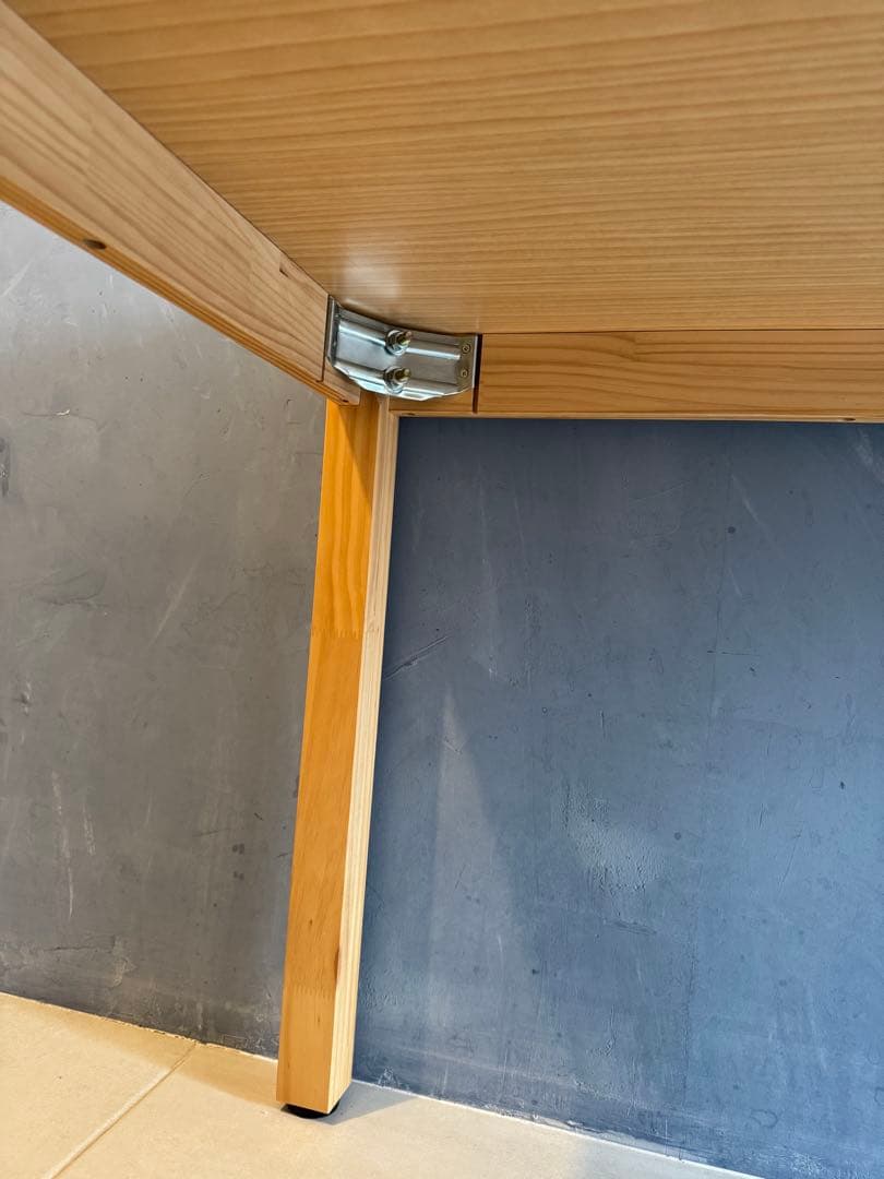 モモナチュラル　タイルダイニングテーブル