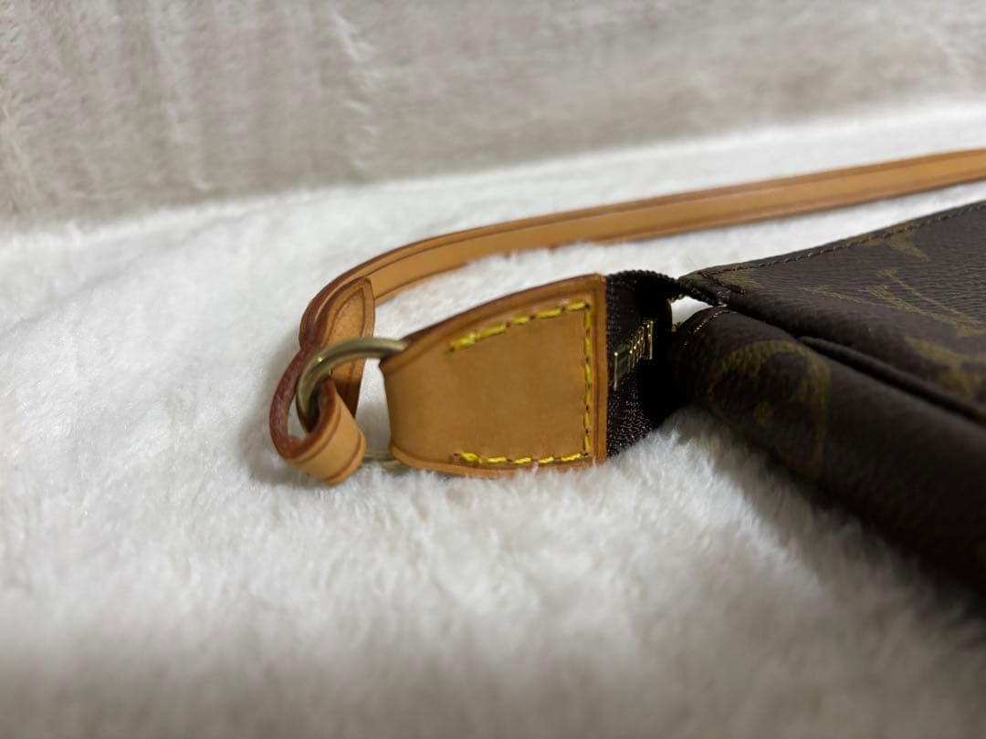 【美品】ルイヴィトン モノグラム ポシェット アクセソワール アクセサリーポーチ