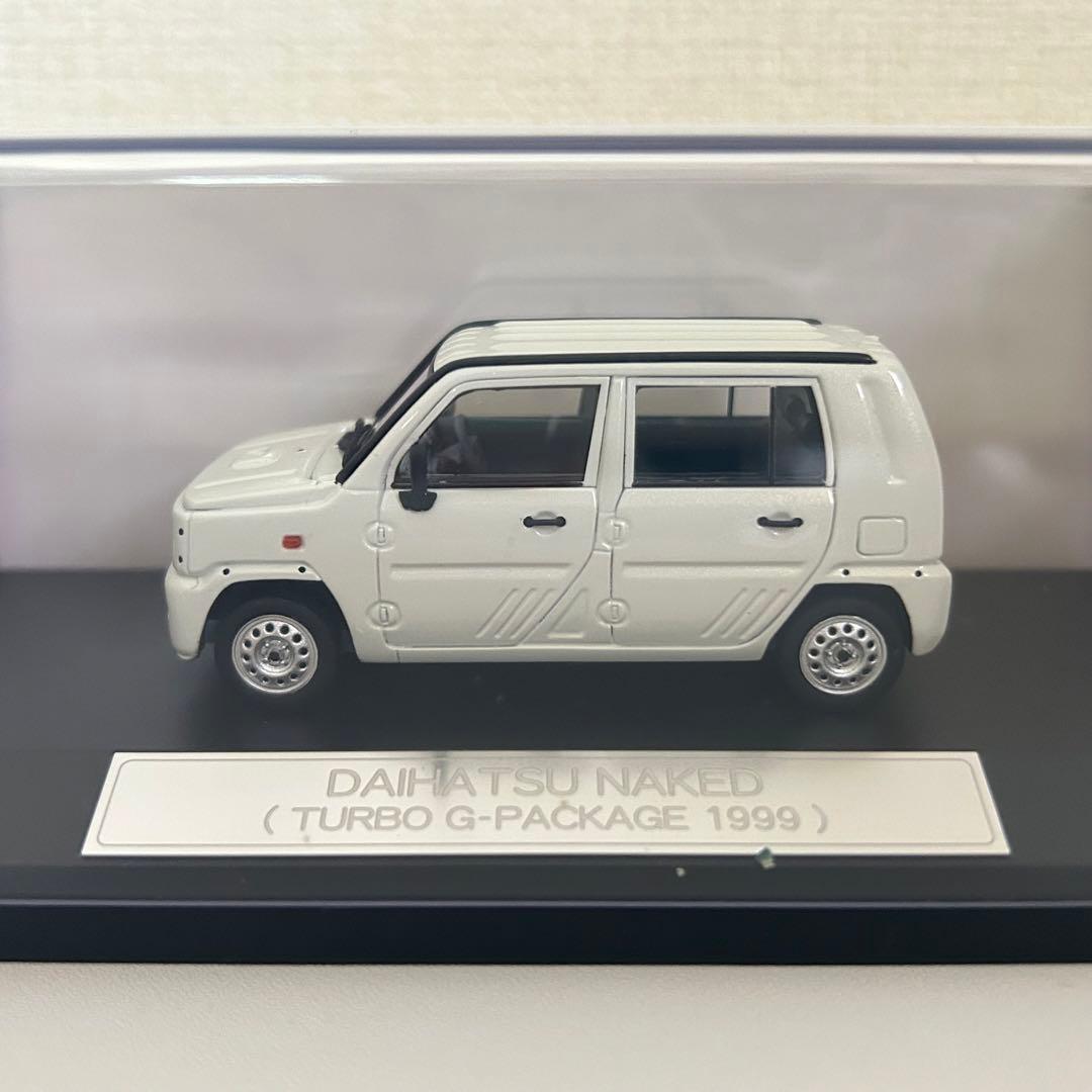【未開封】 1/43 ダイハツ ネイキッド ターボG(1999) パールホワイト