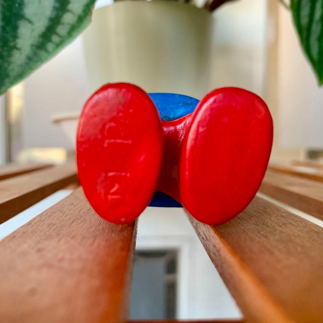 不二家 ペコちゃん ソフビ 園児服 当時もの