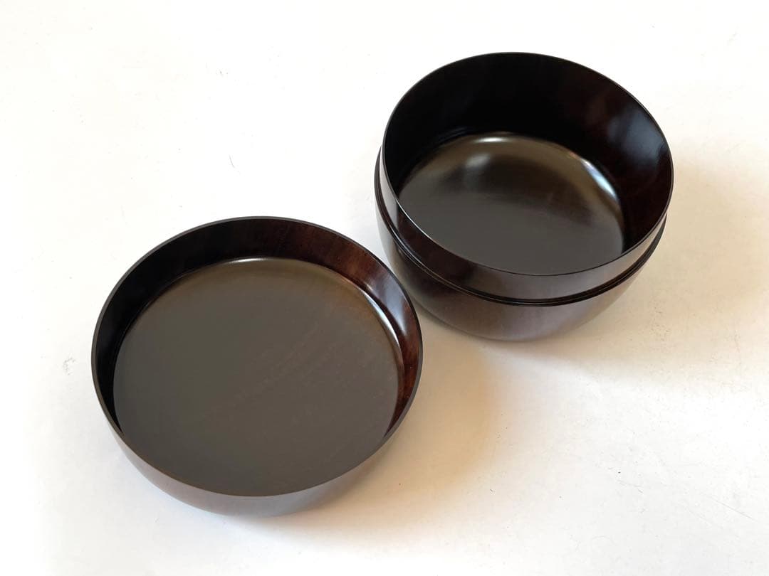 人間国宝 塗師 川北良造 縞黒檀 平棗 共箱 茶道具 - メルカリ