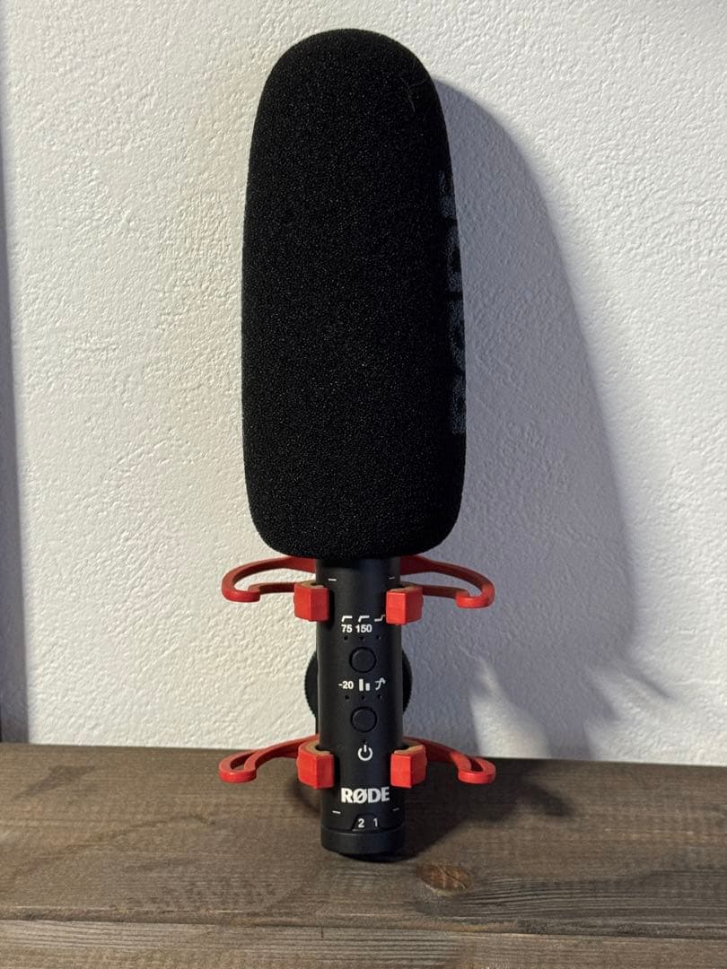 RODE VideoMic NTG （本体＋ウィンドシールド＋マイクスタンド付）
